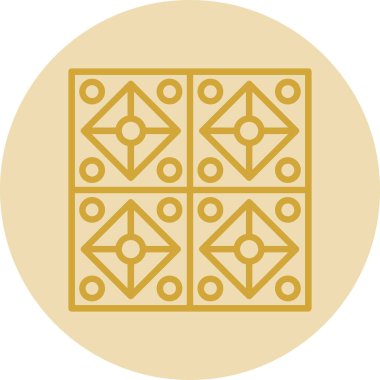 Modern simgenin vektör illüstrasyonu