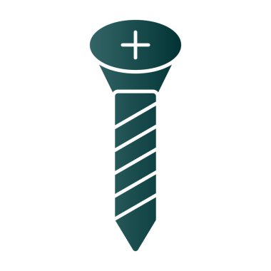 vector illustration of screw tool icon 