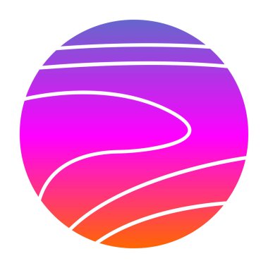 Vektör illüstrasyonu, simge ögesi arkaplanı