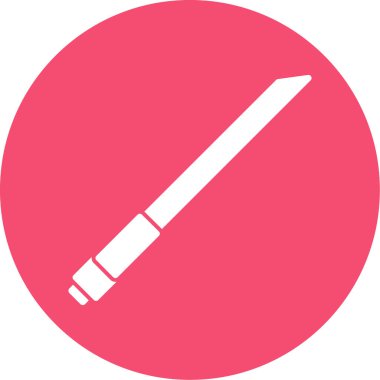 Işın kılıcı ağ ikonu vektör çizimi