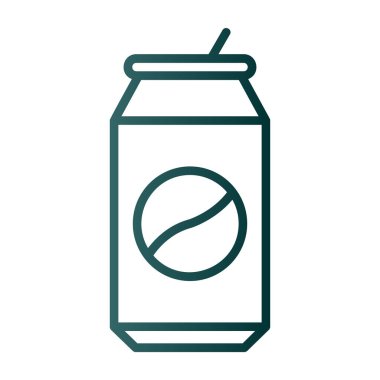 Bir süt kavanozunun vektör illüstrasyonu