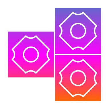 gradyan modern logo vektör tasarım şablonu