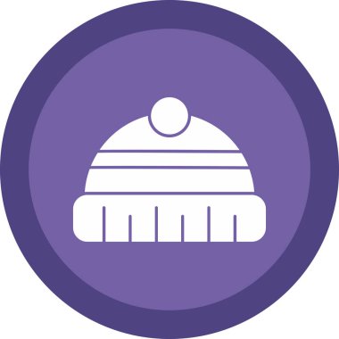 Şapka simgesinin vektör illüstrasyonu