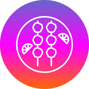 seo modern simgesinin vektör illüstrasyonu