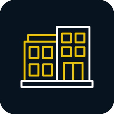 modern yapı web simgesi, vektör illüstrasyonu