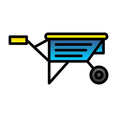 Araba ikonu. Web, mobil ve uygulama için düz stil tasarımı.