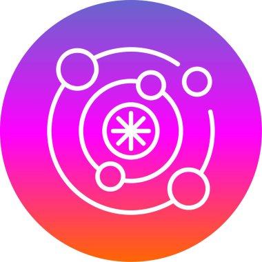 beautiful target vector glyph icon