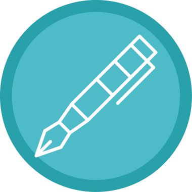 Mürekkep. Web simgesi basit illüstrasyon