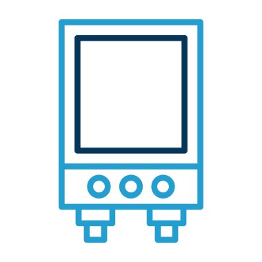 Kolayca düzenleyebilen veya düzenleyebilen bilgisayar ekranı vektör simgesi