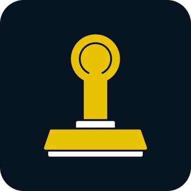 Damga web simge vektör çizim