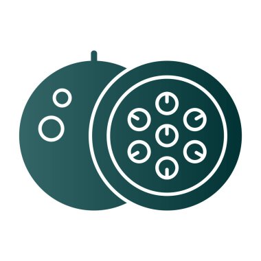 Çizgi film Passionfruit 'in vektör çizimi