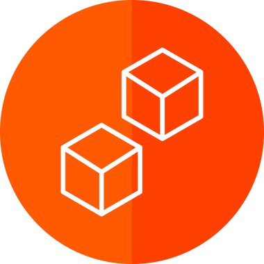 kutu simgesi vektör illüstrasyonu