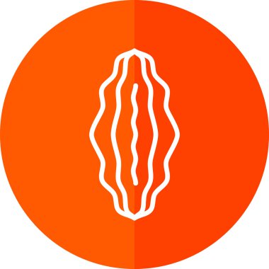 Ekmek. Web simgesi basit illüstrasyon