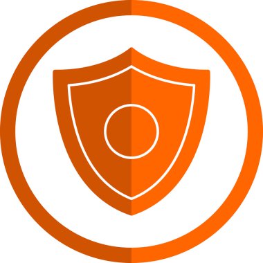 kalkan simgesi, vektör illüstrasyonu basit tasarım