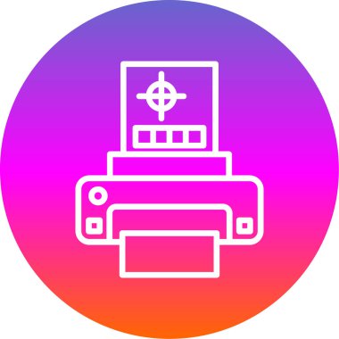 seo modern simgesinin vektör illüstrasyonu