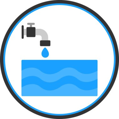 Su musluğu. Basit tasarım