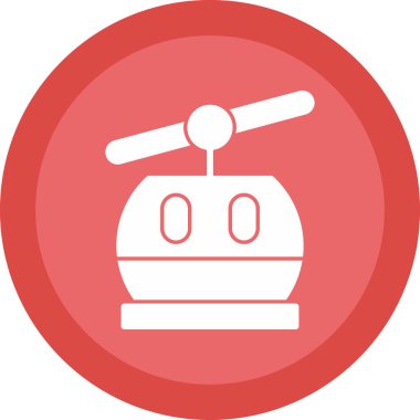 Uydu. Web simgesi basit illüstrasyon