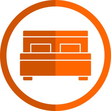 Mobilya simgesinin vektör illüstrasyonu