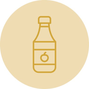 bira şişesi vektör illüstrasyon simgesi