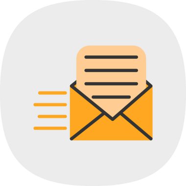 harf simgesi, vektör illüstrasyonu basit tasarım