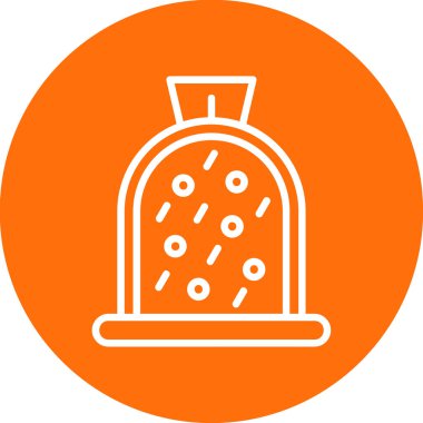 Gıda simgesinin vektör illüstrasyonu