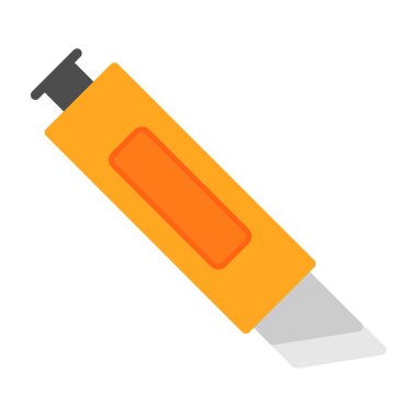 Cutter ağ simgesi vektör illüstrasyonu