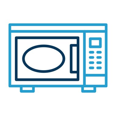 fırın ikonu vektör illüstrasyonu