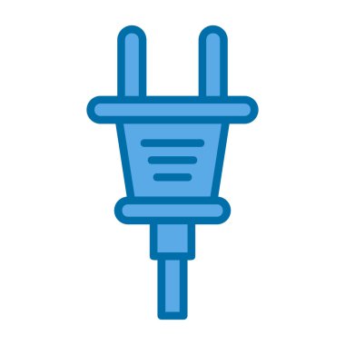 Plug web simgesi, simge illüstrasyonu