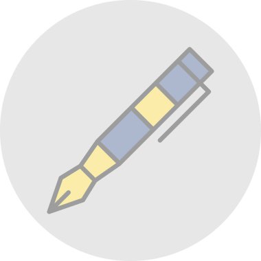 Mürekkep. Web simgesi basit illüstrasyon