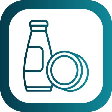 vektör sütü illüstrasyonu