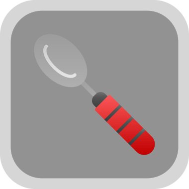 Tek izole edilmiş simgenin vektör illüstrasyonu