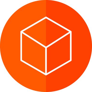 kutu simgesi vektör illüstrasyonu