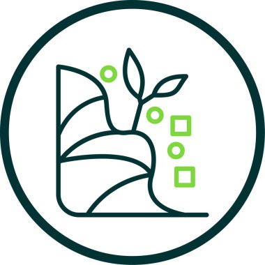 Modern eğitim ikonunun vektör illüstrasyonu