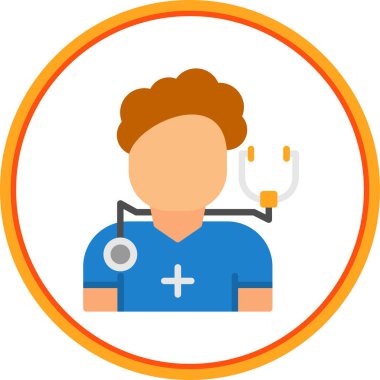 Doktor Simge vektör illüstrasyonu 