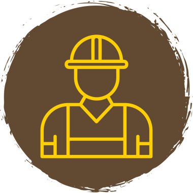 Miğfer vektör illüstrasyonlu mimar. 