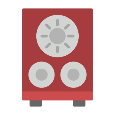 vektör sözcüsü Simgesi illüstrasyonu 