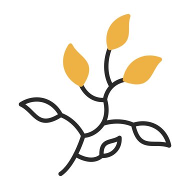 Branch vektör illüstrasyonunu Bırakıyor