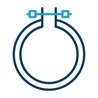 Yüzük simge vektör çizim