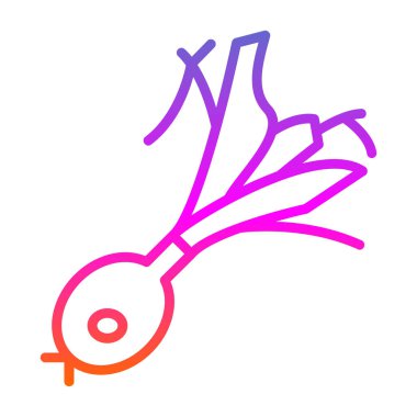 Soğan. Web simgesi basit tasarım