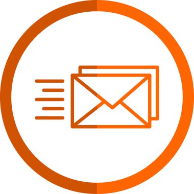 e- posta simgesi, vektör illüstrasyonu basit tasarım