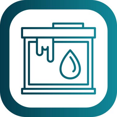 vektör yağ simgesi