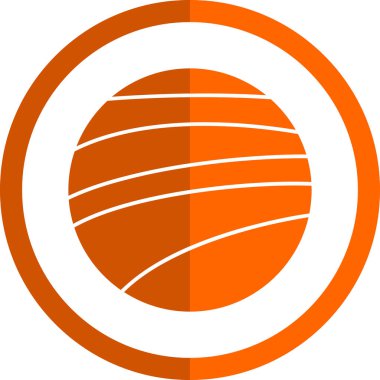 Küresel simge vektör illüstrasyonu