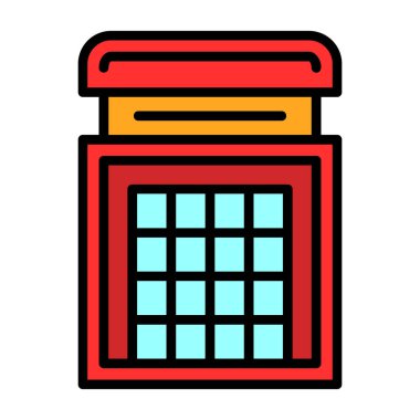 Kavanoz. Web simgesi basit illüstrasyon