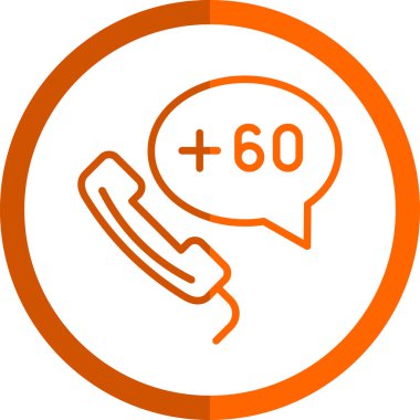 Modern simgenin vektör illüstrasyonu