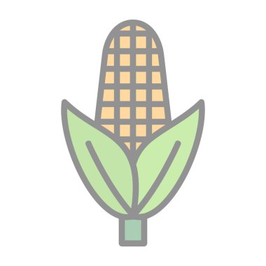 Mısır renkli vektör simgesi