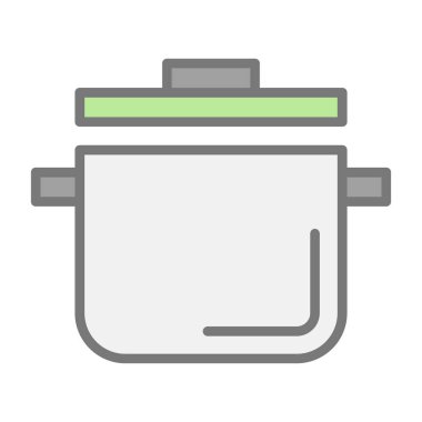 Mutfak ot vektör simgesi