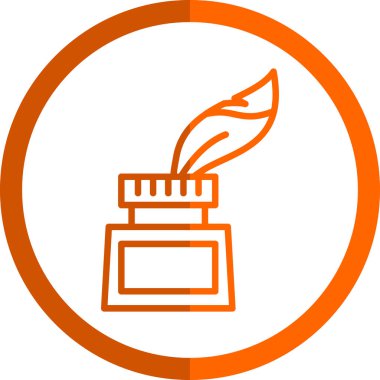 Yağ bitkisi yuvarlanmış vektör simgesi