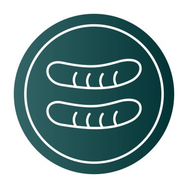 ekmek ikonu vektör illüstrasyonu