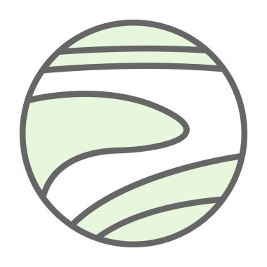 toprak simgesi vektör illüstrasyonu