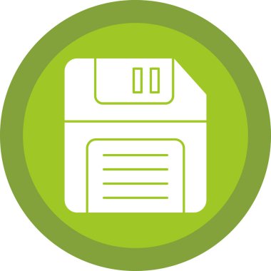 Buzdolabı vektör simgesi. stil, eko yeşil yuvarlak açılı, eko gri renkli, beyaz arkaplan şeklinde düz semboldür